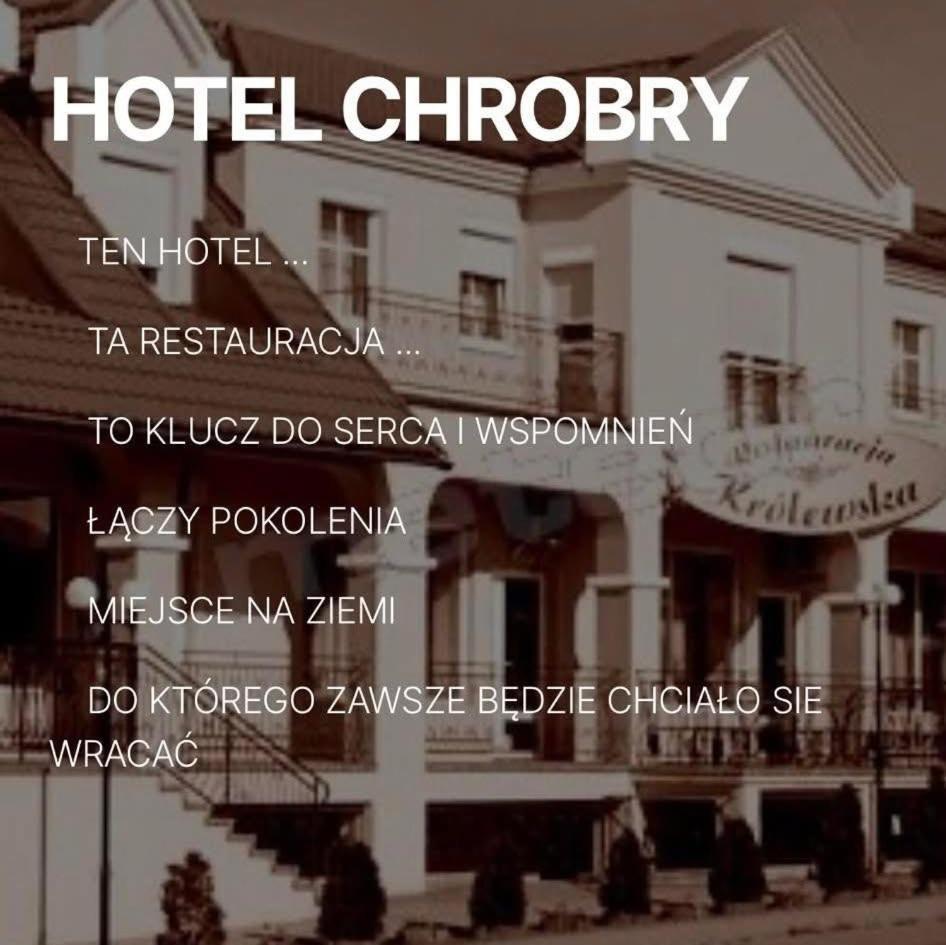 Hotel Chrobry Łęczyca Exteriör bild